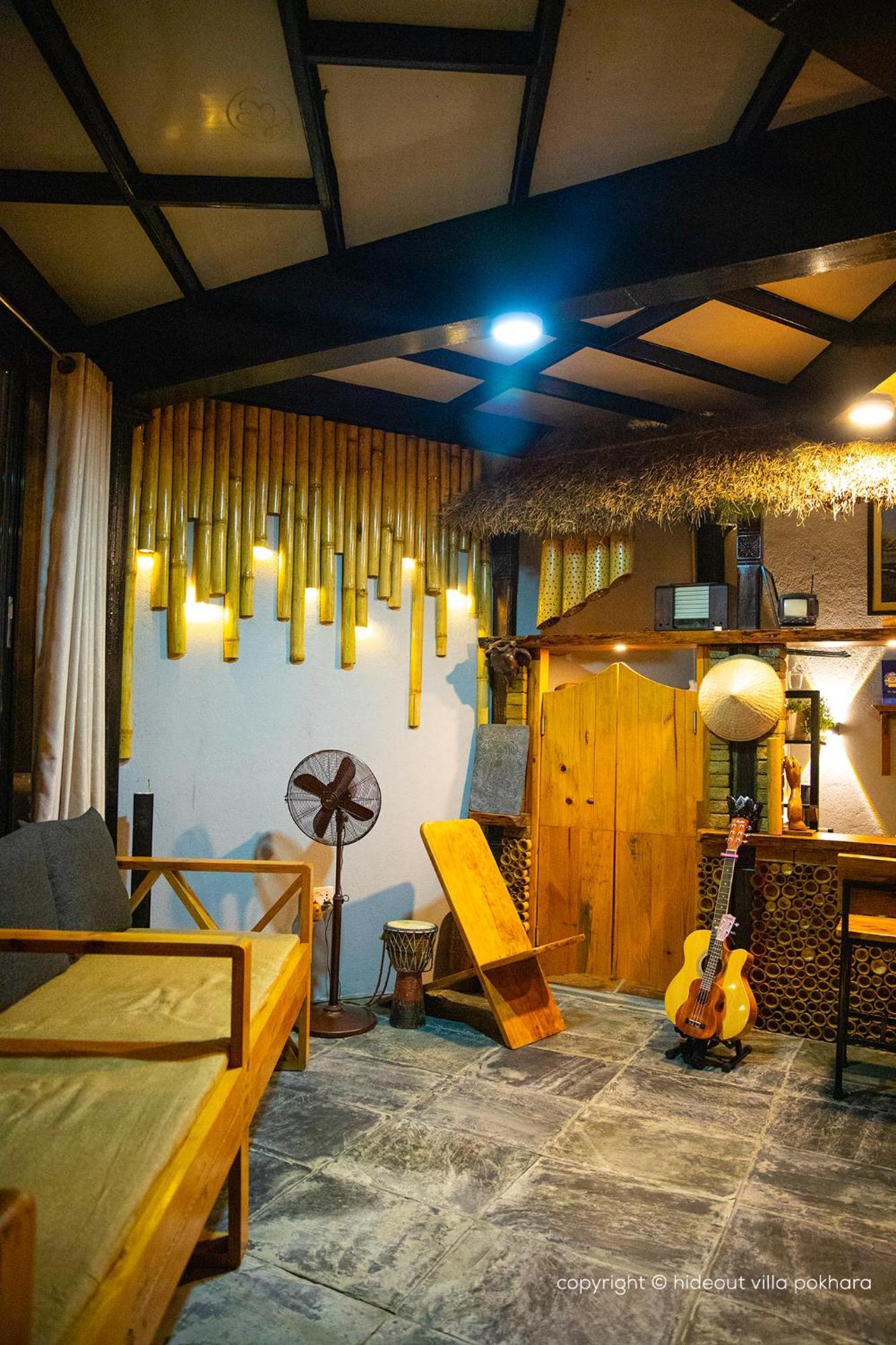 The Hideout Villa Pokhara Eksteriør billede