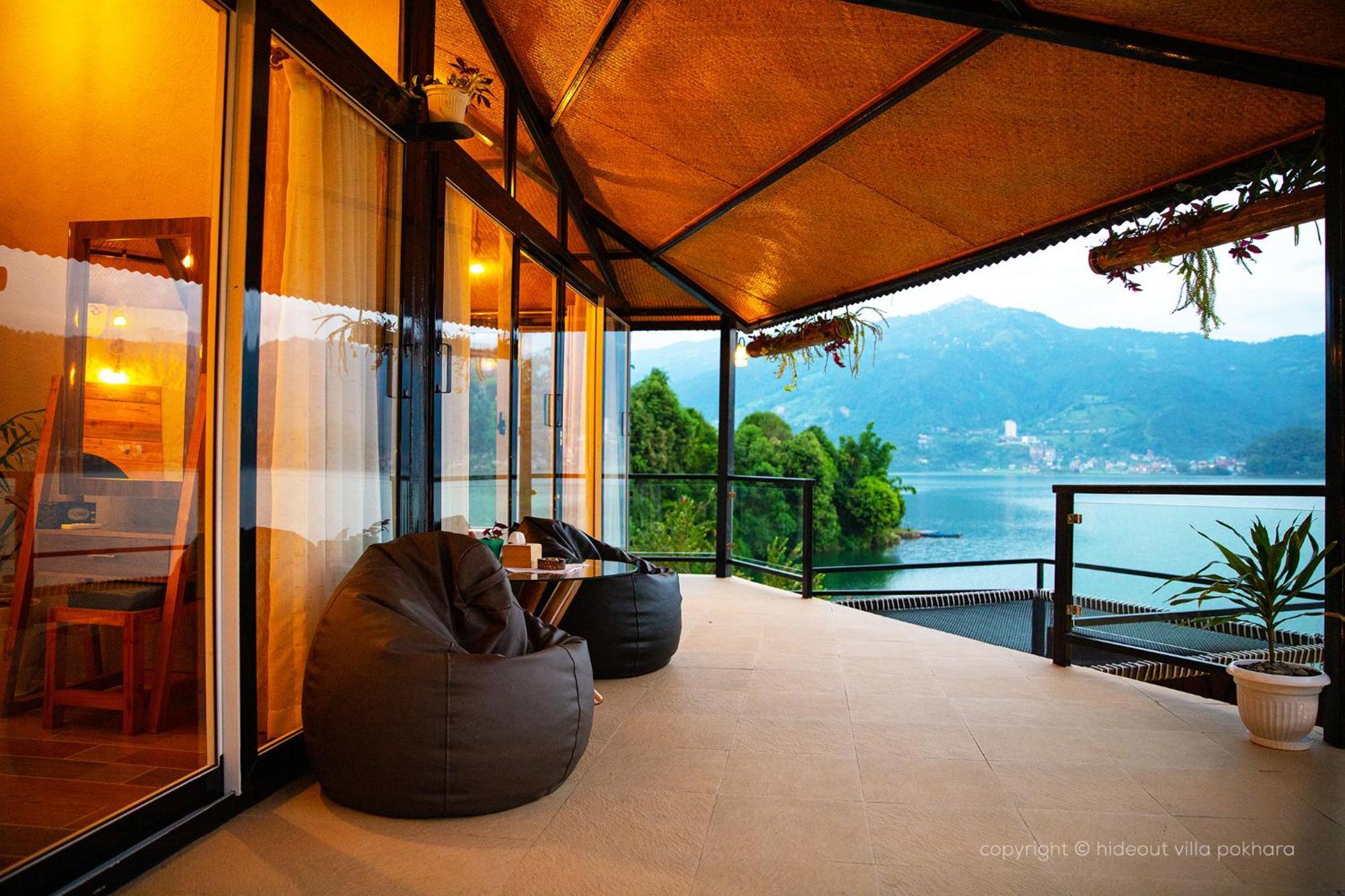 The Hideout Villa Pokhara Eksteriør billede