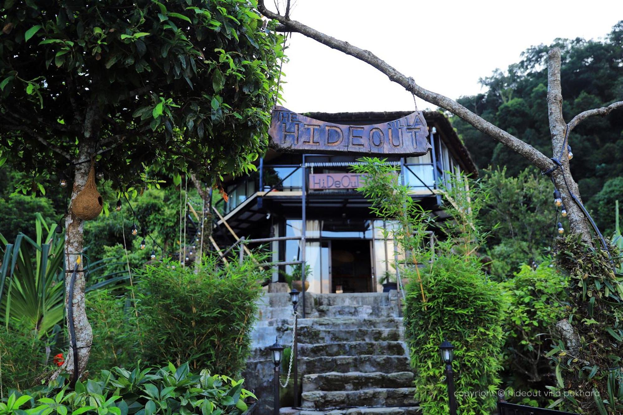 The Hideout Villa Pokhara Eksteriør billede